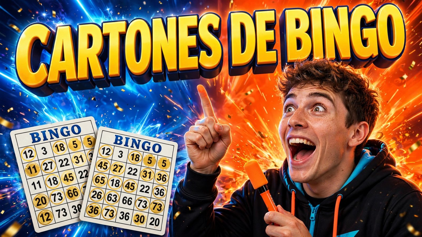 Cartones de bingo para imprimir y jugar