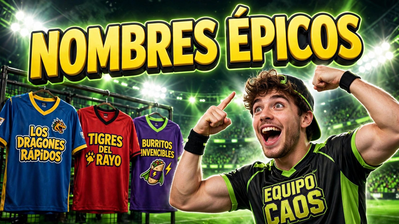 Nombres para equipos — generador de nombres épicos